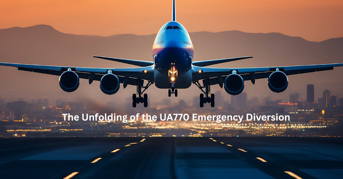 The Unfolding of the UA770 Emergency Diversion